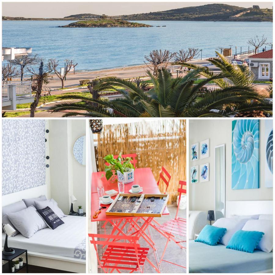 Ferienwohnung Sea Breeze Vibes 2020 Néa Péramos Exterior foto